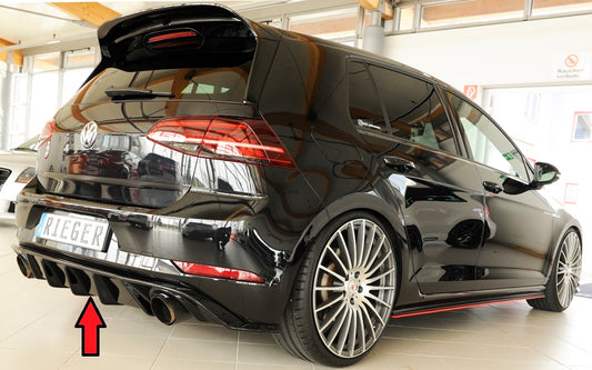 Difusor Rieger Volkswagen Golf mk7.5 GTI