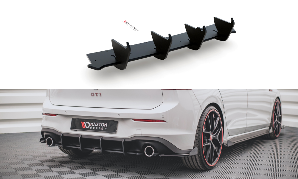 Difusor Maxton Pro v1 golf mk8 GTI 2020-
