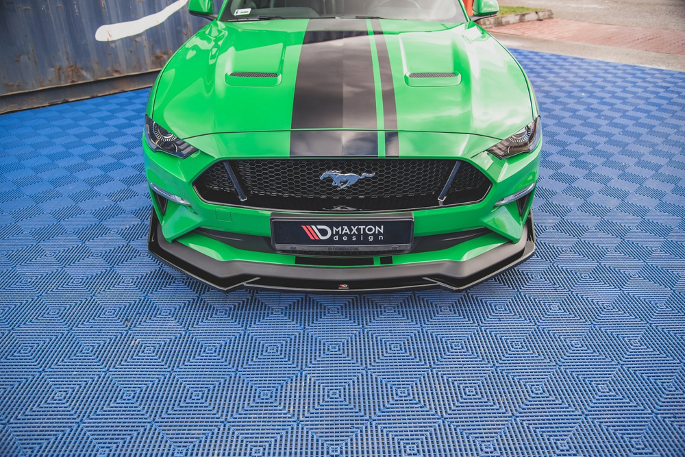 Lip Maxton V1 + flaps ford Mustang GT 2017/23
