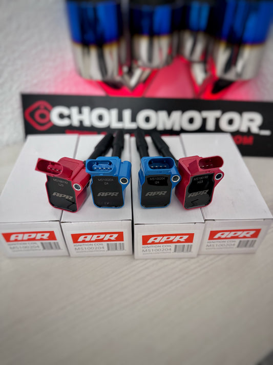 Bobinas Apr Audi S3 8V / Golf 7 & 8 GTI / R / Leon Mk3 Cupra / TT 8S 2.0 TSI (Pack 4)