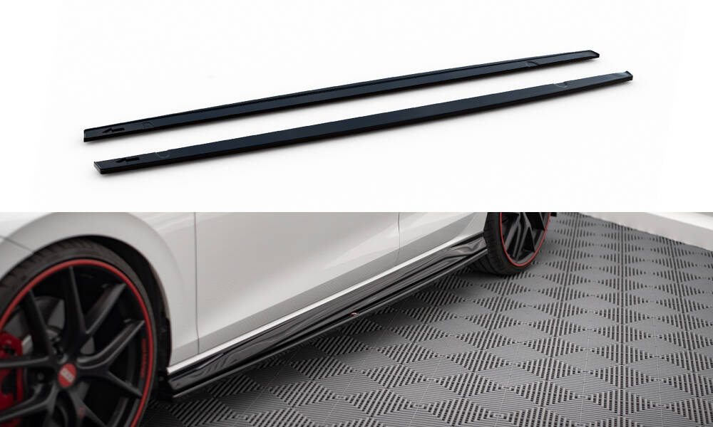 Taloneras Maxton V4 Golf Mk8 GTI / GTE / GTI Clubsport / GTD / R-Line  2020-