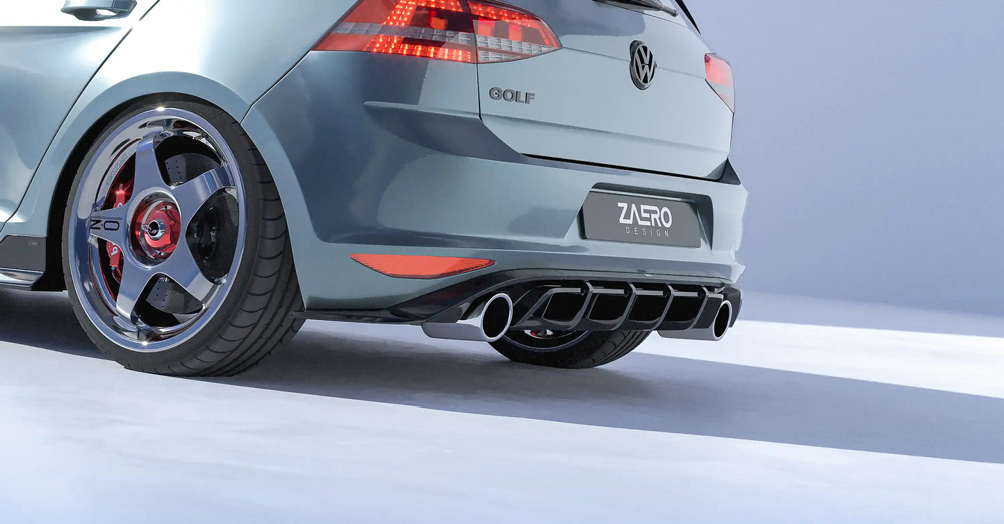 Difusor Zaero Volkswagen Golf mk7 NORMAL/GTI/GTD  2013/16
