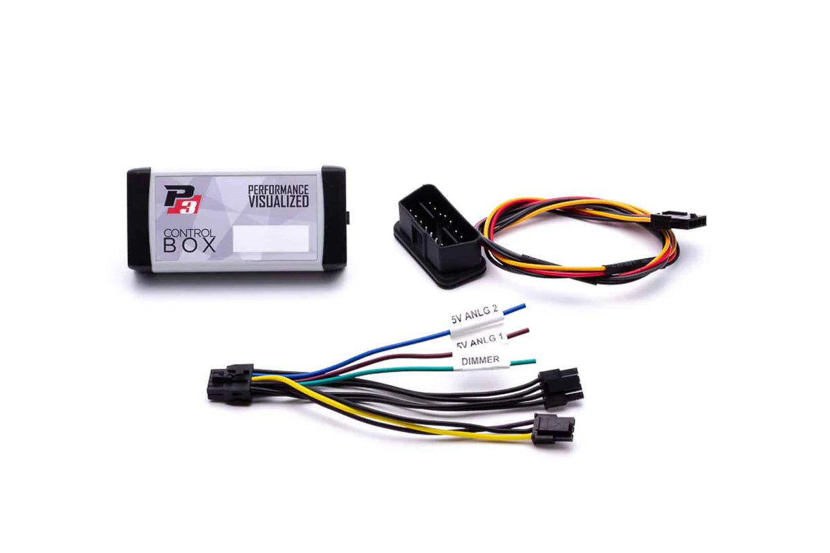 Reloj digital de ventilacion P3 Gauges para Mercedes AMG GT C190