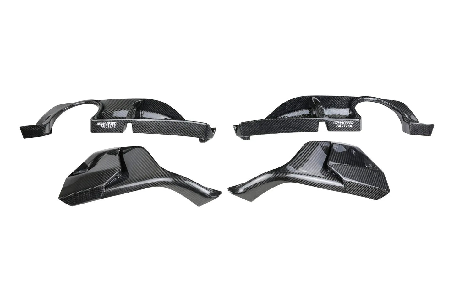 Difusor + añadidos laterales carbono Armaspeed Toyota Supra mk5
