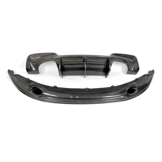 Lip + difusor BMW E82 / E88 M1 Carbono