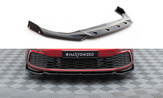 Lip Maxton V2 + flaps Golf mk8 GTI / GTE / GTD / R-Line 2020/24