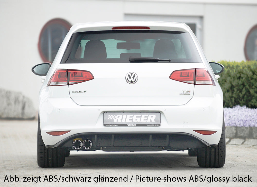Difusor Rieger Volkswagen Golf mk7 GTI/GTD