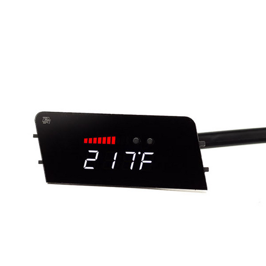 Reloj digital P3 Gauges para rejilla de ventilacion de Mitsubishi Lancer Evo 10