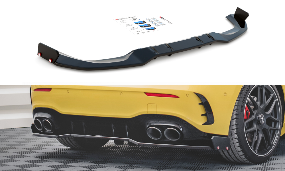 Difusor Maxton  Mercedes A45 S Aero W177 2018-