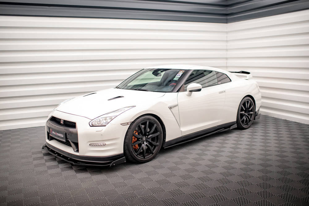 Taloneras + flaps maxton Nissan Gtr R35 2011/16