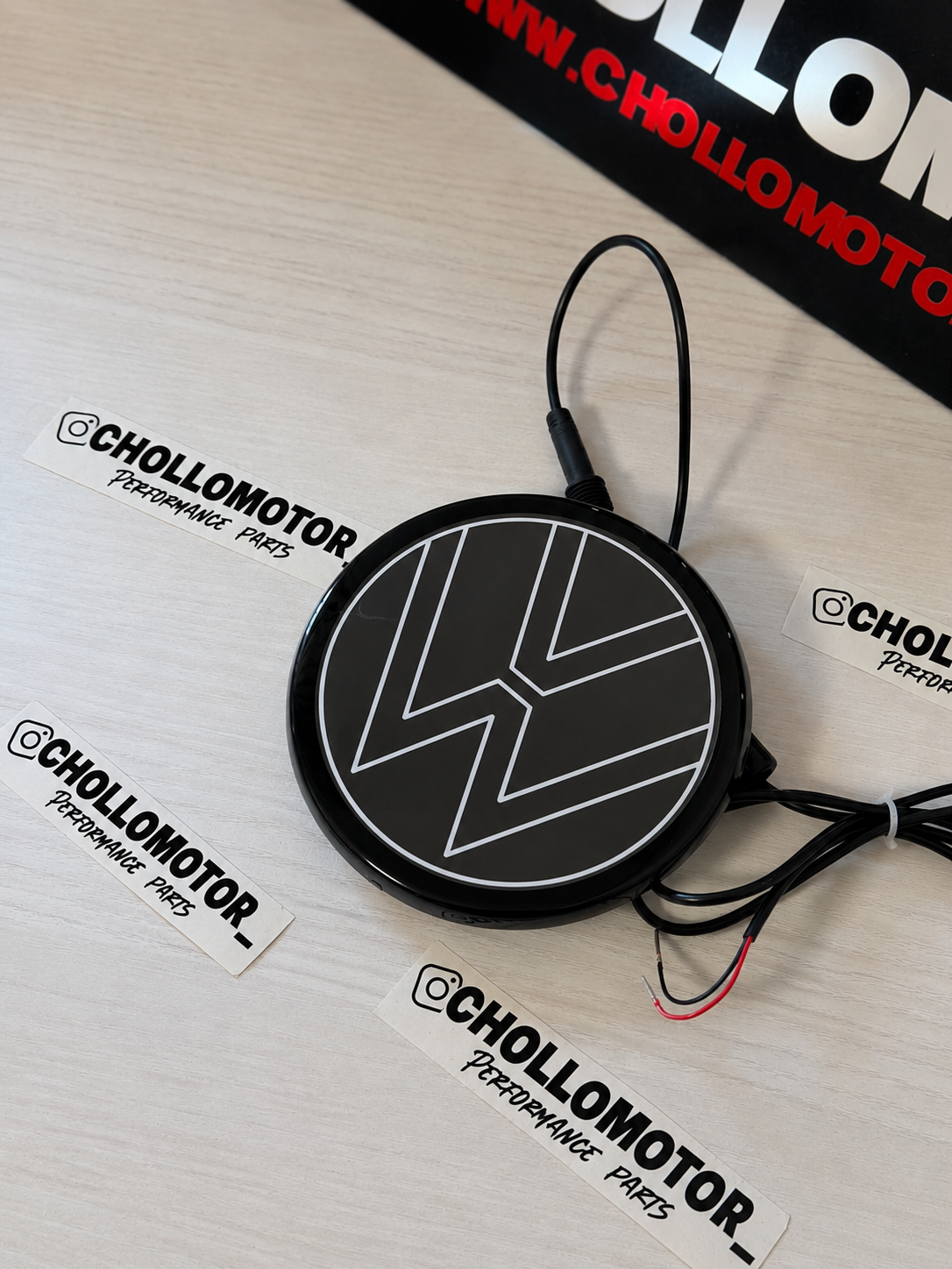 Logo iluminado Volkswagen golf mk8 GTI / GTI CS / R (2020/2024)