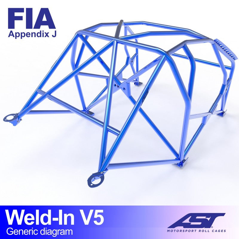 ARCO DE SEGURIDAD ABARTH 500 (312) 3-DOORS HATCHBACK WELD IN V5