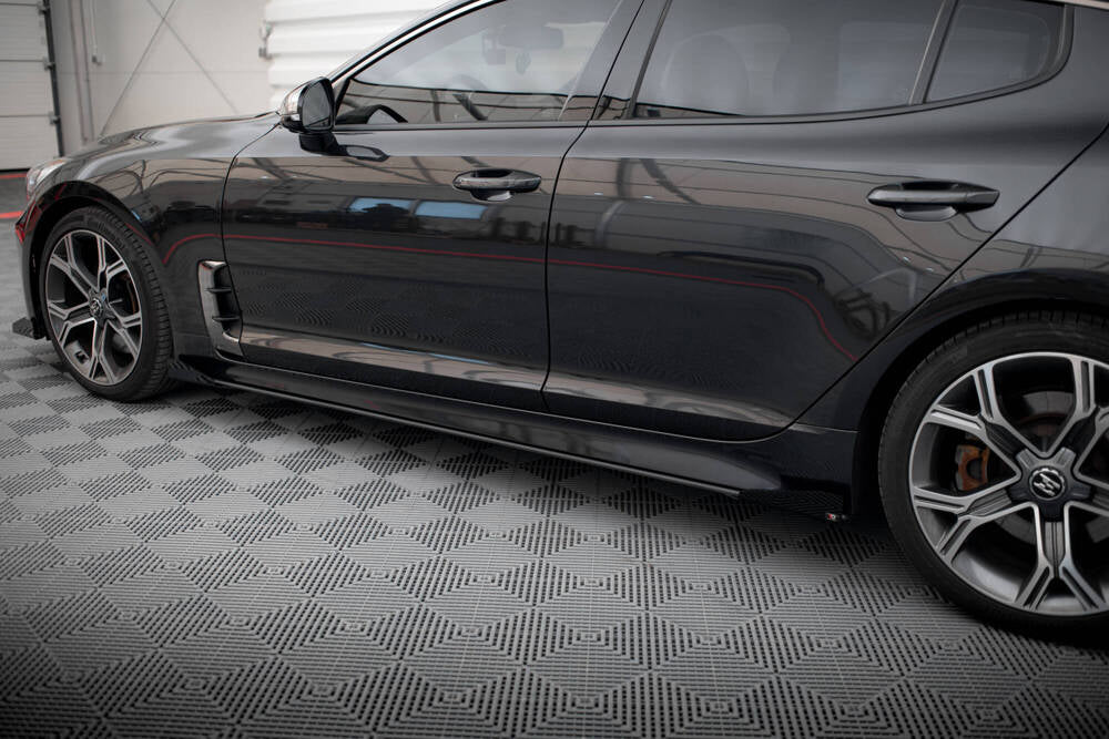 Taloneras Maxton Pro + flaps Kia Stinger GT / GT-Line / Standard Mk1