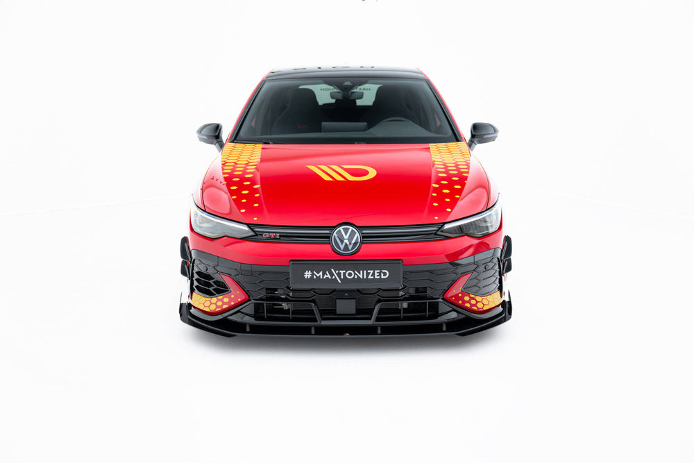 Lip maxton Pro + flaps Golf mk8 Gti Clubsport 2024-