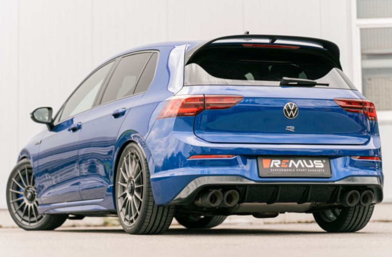 Tramo final Remus homologado Golf Mk8 R