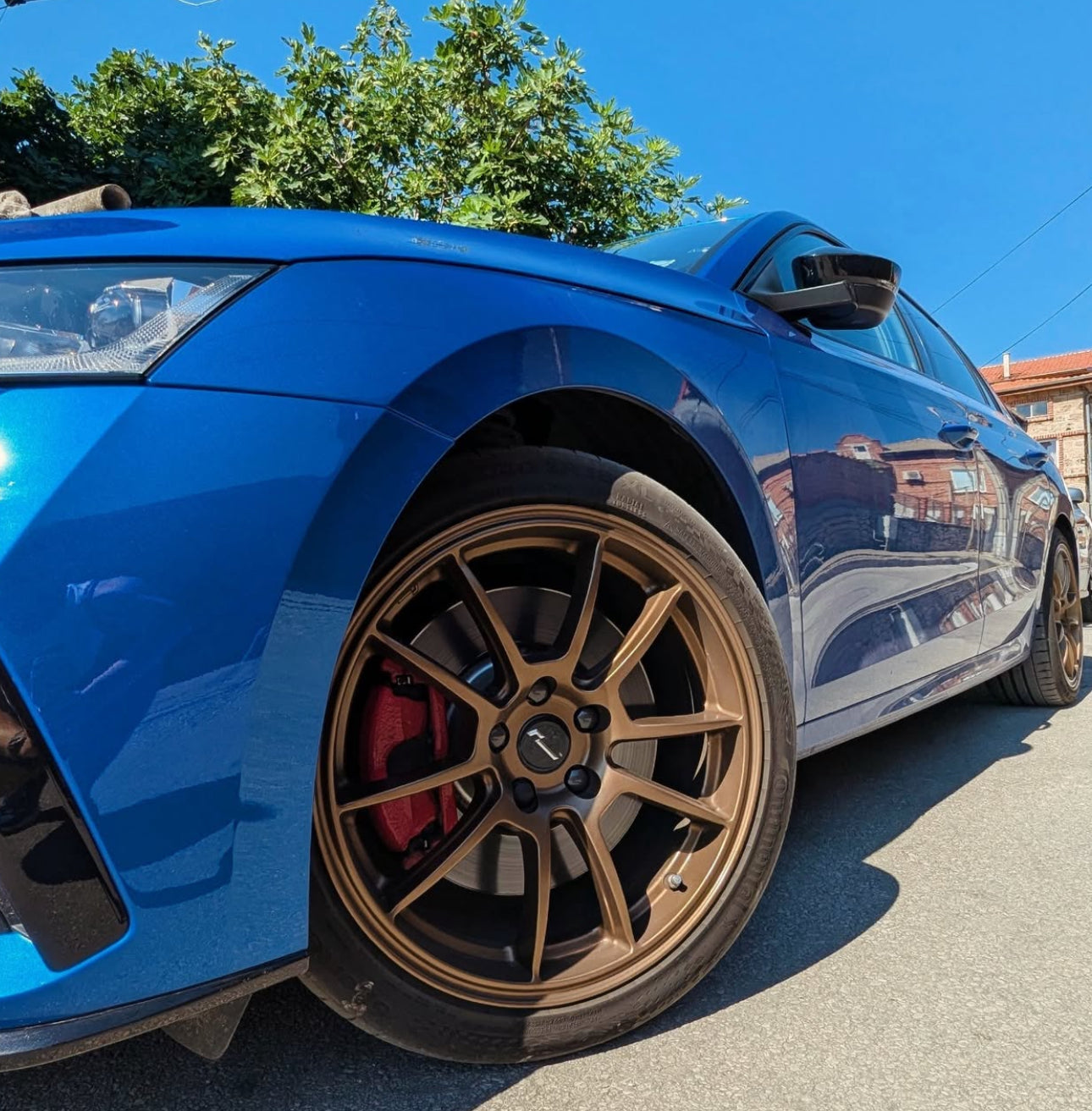 Llanta Racingline Cup Edition Evo 18 x 8.5 ET45 5x112 - Bronce
