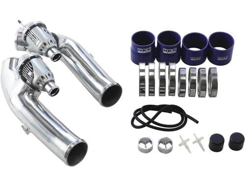 Valvulas de descarga HKS Super SQV4 con tubos de admision para Nissan R35 GTR