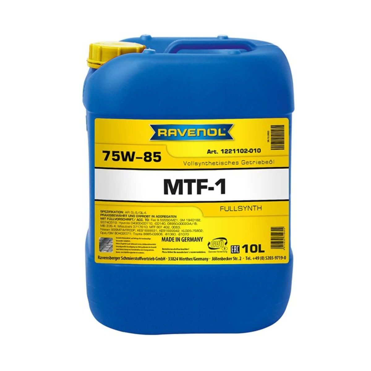 RAVENOL MTF-1 75W85