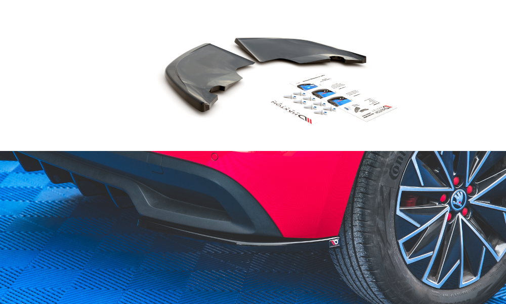 Añadido lateral difusor Maxton Skoda Kamiq 2019 -
