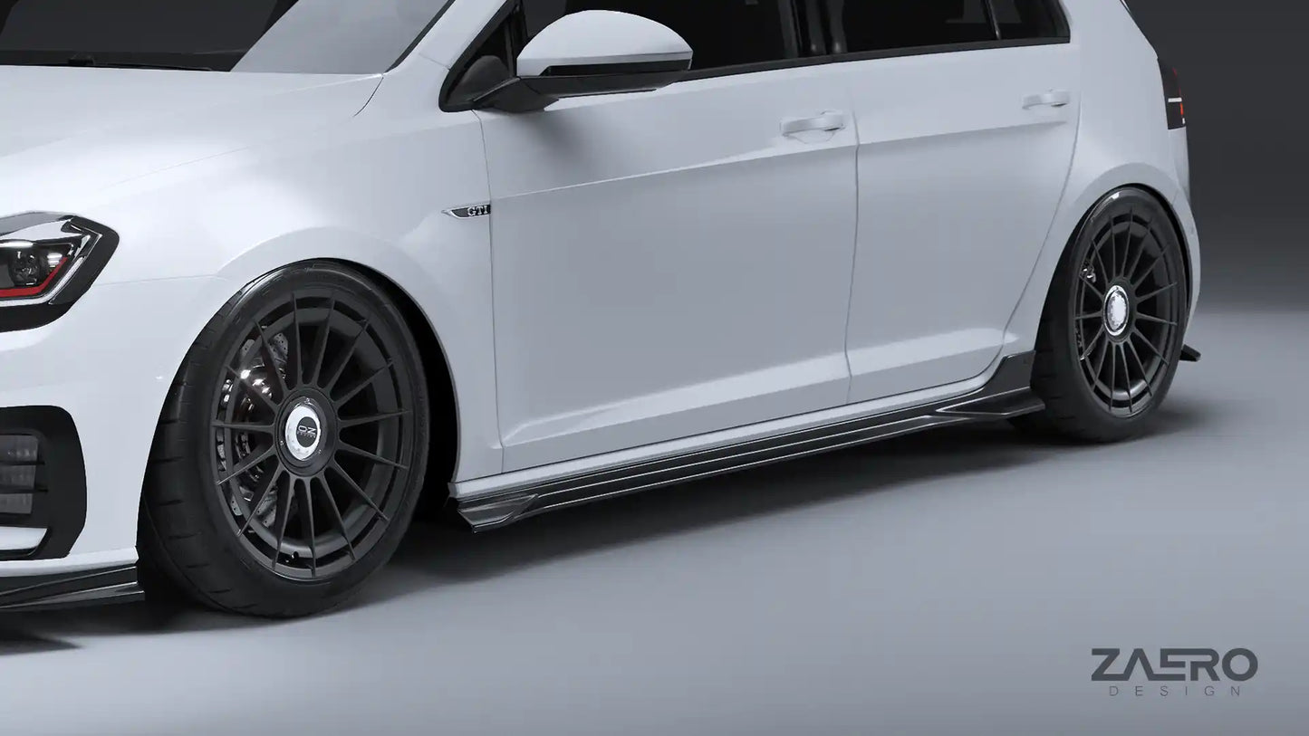 Taloneras Zaero Golf mk7 / 7.5 GTI - GTD - R - Rline