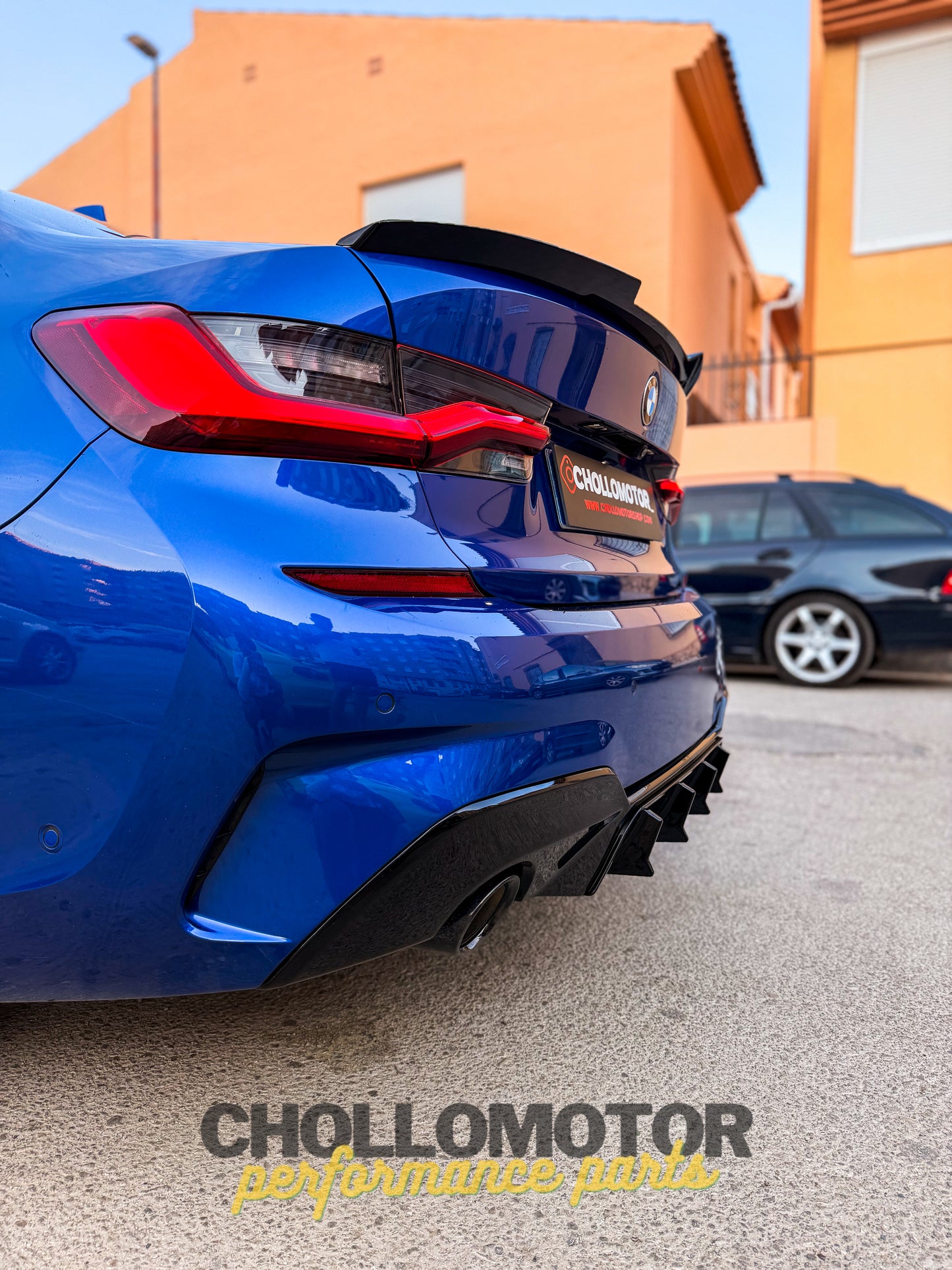 Difusor bmw serie 3 g20 / g21 pack M look Mperformance