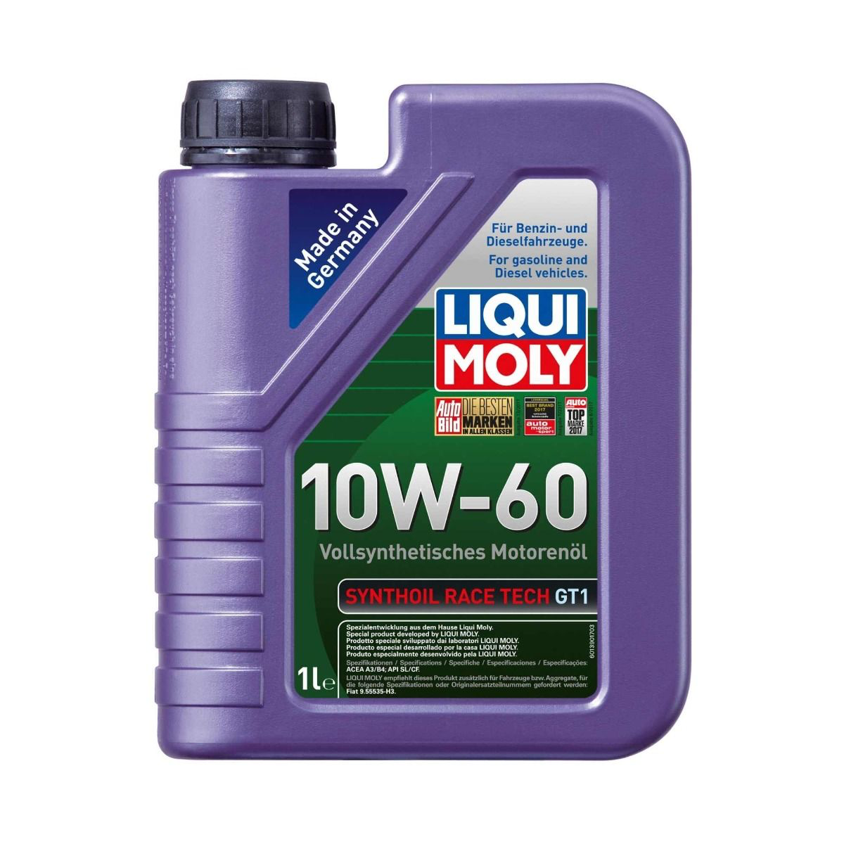 Liqui Moly Synthoil Race Tech GT1 10W-60