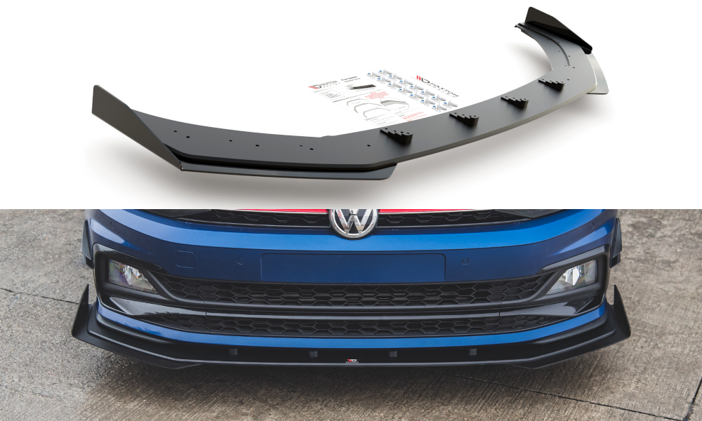 Lip Maxton Racing más flaps Polo Mk6 GTI