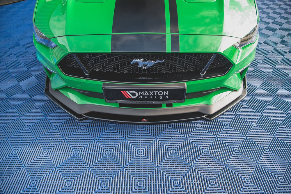 Lip Maxton V2 + flaps ford Mustang GT 2017/23