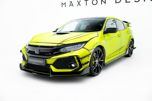 Lip Maxton Racing Honda Civic Type R Mk10  2017 - 2021