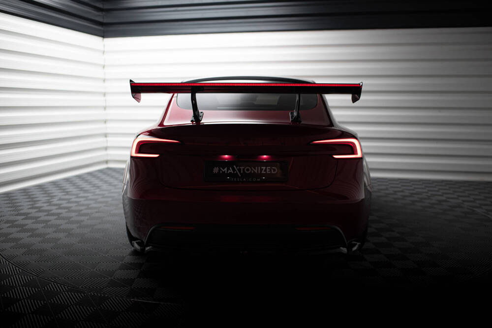 Aleron Carbono con Led Maxton Tesla Model 3 2017-
