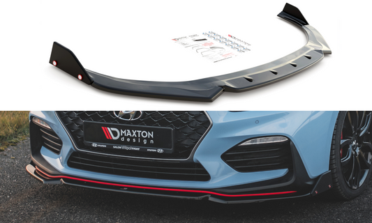 Lip Maxton V6 + flaps Hyundai i30N Hatchback & Fastback 2017/20