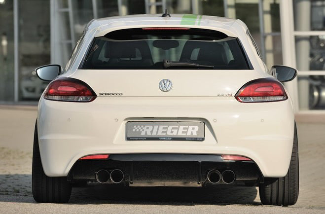 Difusor Rieger VW Scirocco Mk3 R-Line 2017+