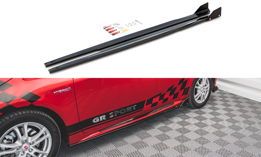 Taloneras Maxton V1 + flaps Toyota Corolla GR Sport Hatchback 2019-