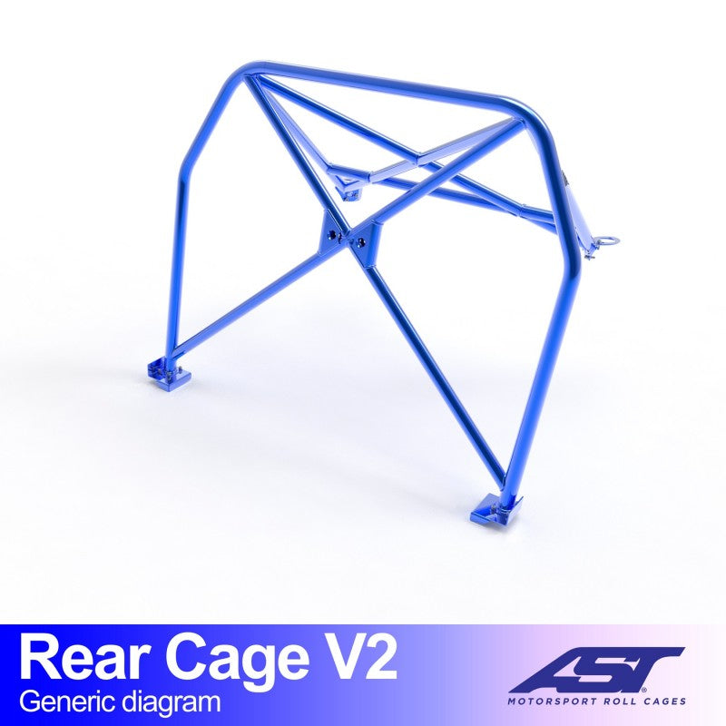ARCO TRASERO VOLKSWAGEN GOLF MK7 3-DOOR HATCHBACK 4MOTION REAR CAGE V2