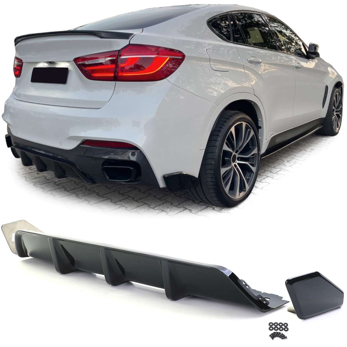 Difusor bmw x6 F16 2014/19