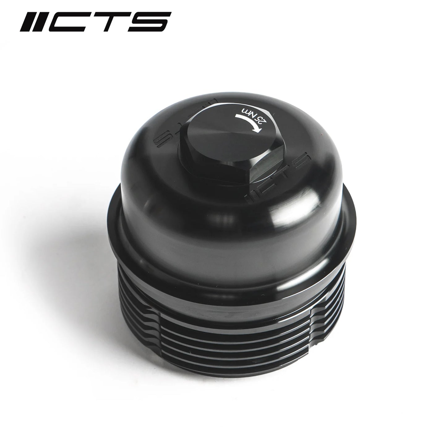 Tapa de filtro de aceite de aluminio CTS Turbo para Audi S4 / RS4 B9, S5 / RS5 F5, RS6 / RS7 C8, Urus, RSQ8