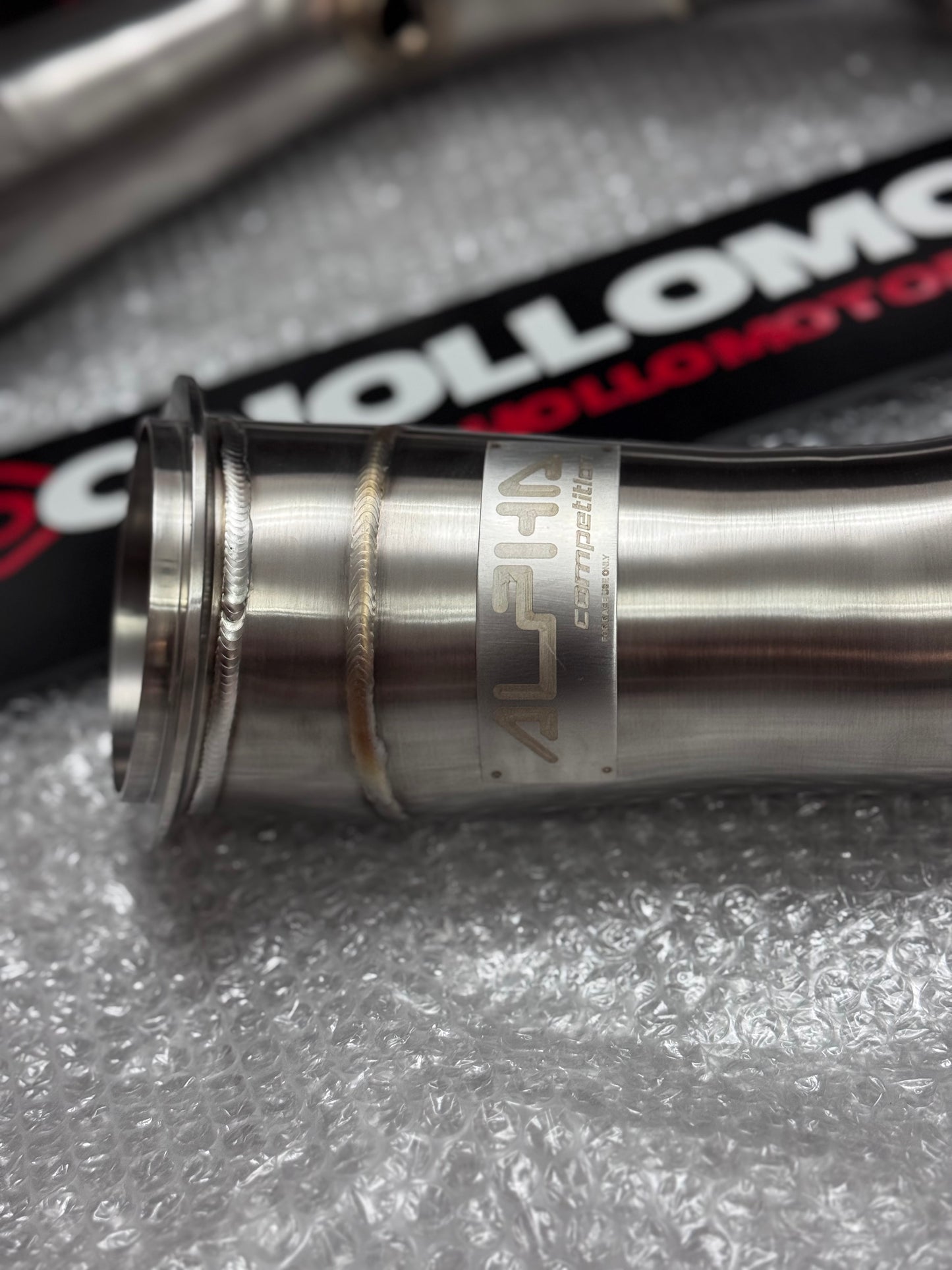 Downpipes descatalizadas Alpha Competition para BMW M3 F80 / M4 F82 / M2 Competition F87