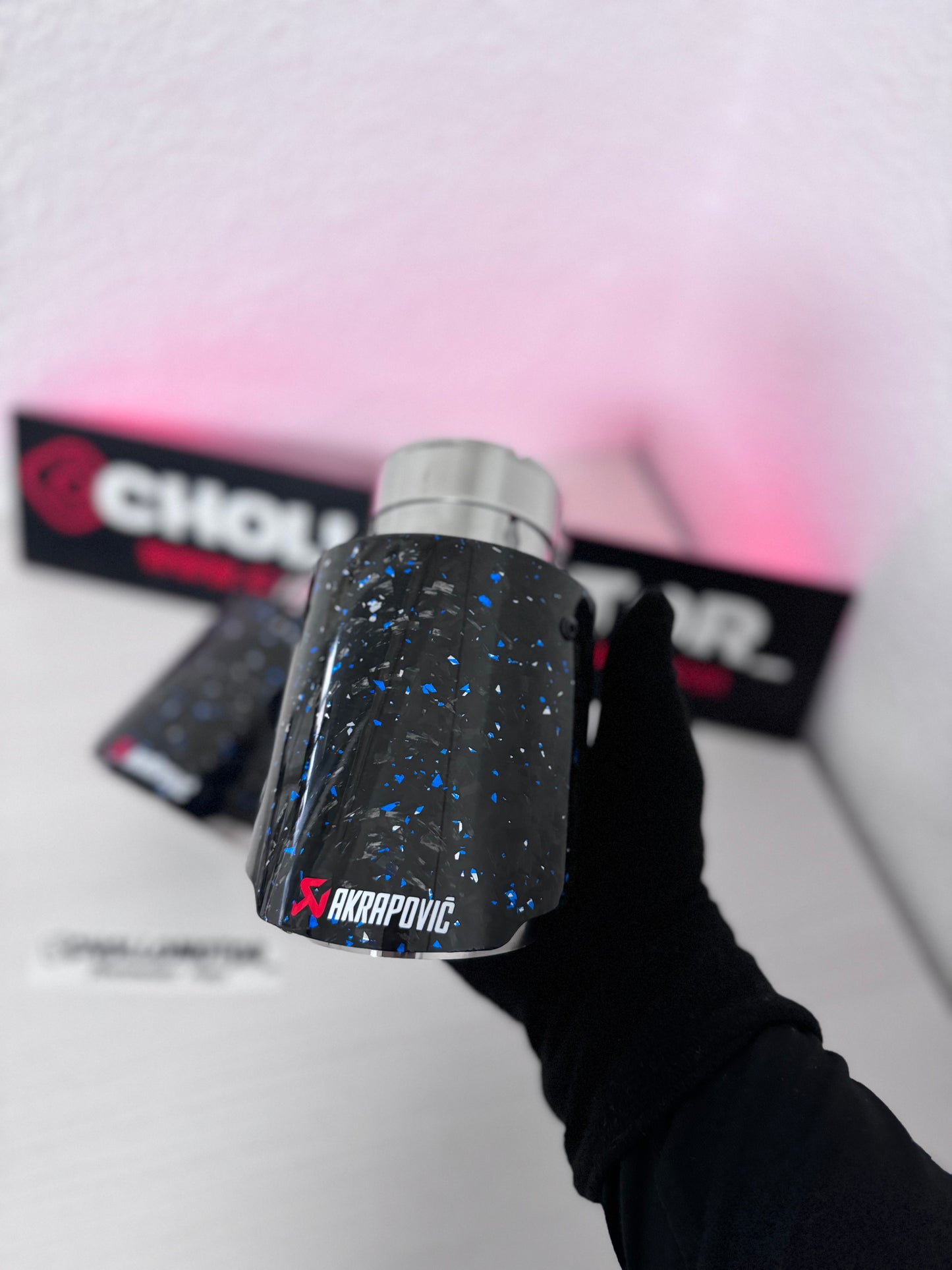 Cola individual Carbono Forjado + Azul