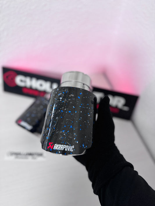 Cola individual Carbono Forjado + Azul