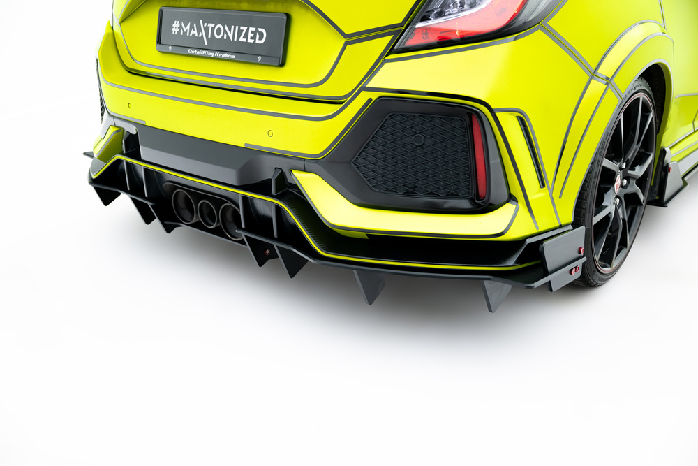 Difusor Maxton Pro Honda Civic Type R Mk10  2017 - 2021