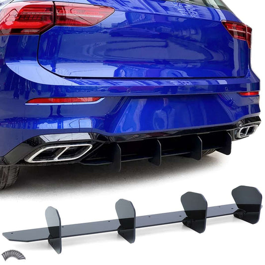 Añadido difusor Golf mk8 r-line