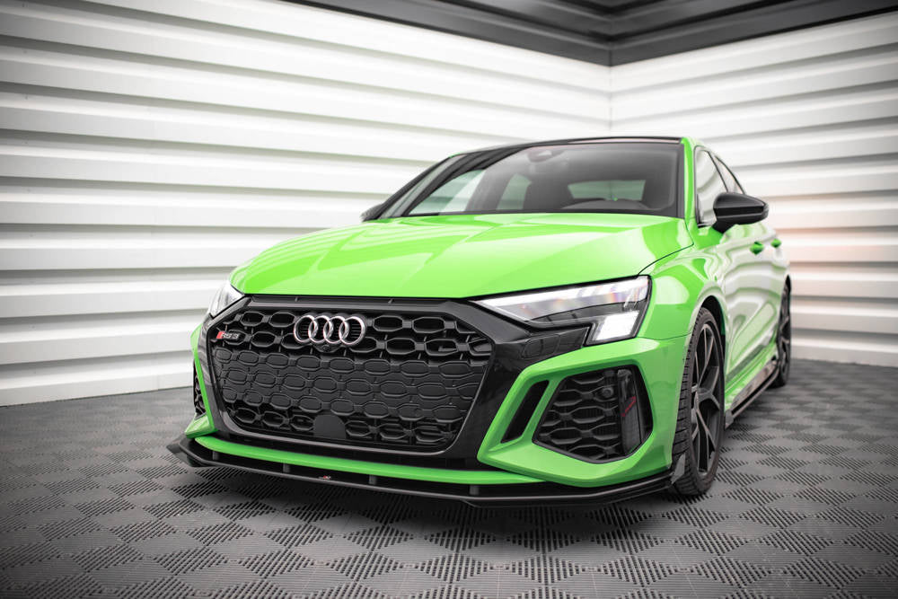 Lip Maxton Pro + flaps Audi RS3 8Y Sedan 2020/24