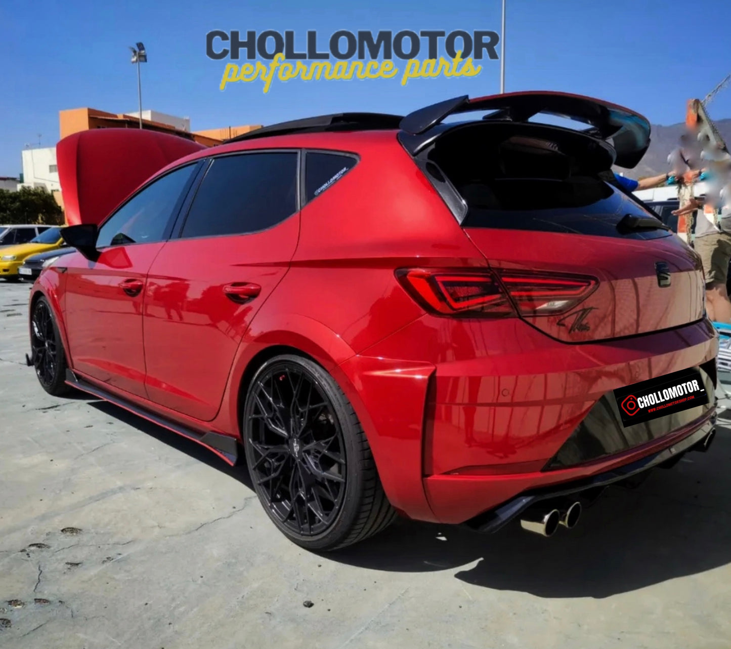 Taloneras Performance Seat Leon mk3