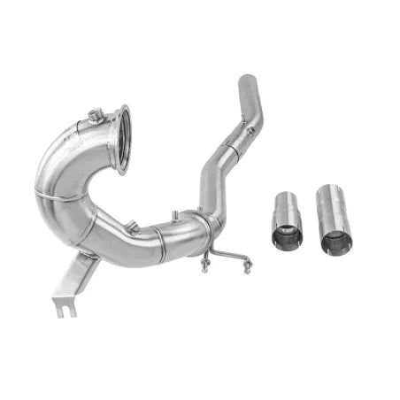 Downpipe descatalizada Alpha Competition para Golf Mk8 R y Audi S3 8Y (OPF)