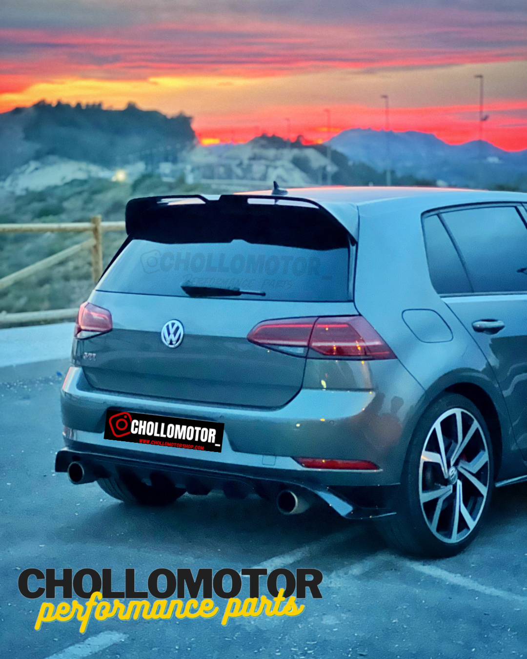 Aleron oettinger golf mk7 gti/gtd/GTE/R/R-line