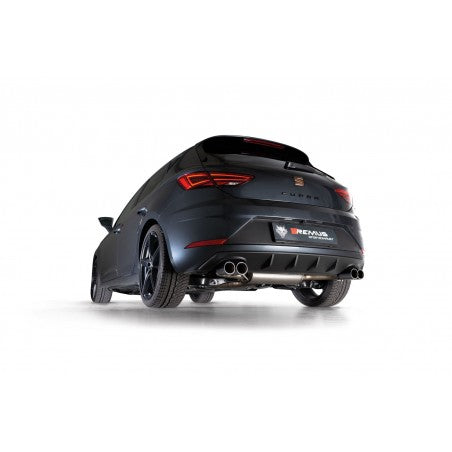 SUPER OFERTA CAT BACK RECTO REMUS VW Golf Mk7 / Seat Leon 5F Cupra
