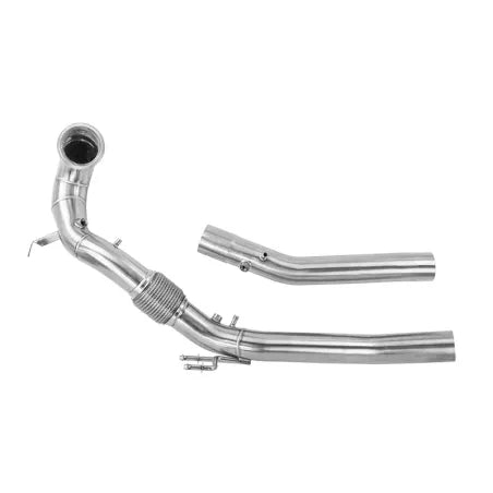 Downpipe descatalizada Alpha Competition para Golf Mk8 R y Audi S3 8Y (OPF)