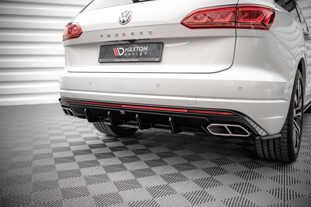 Añadido Difusor Maxton Volkswagen Touareg R-Line Mk3  2018 - 2023