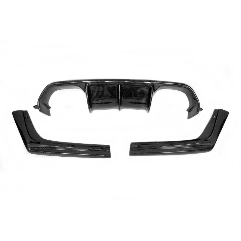 Difusor Carbono + flaps BMW M4 F82 & M3 F80 2014/21