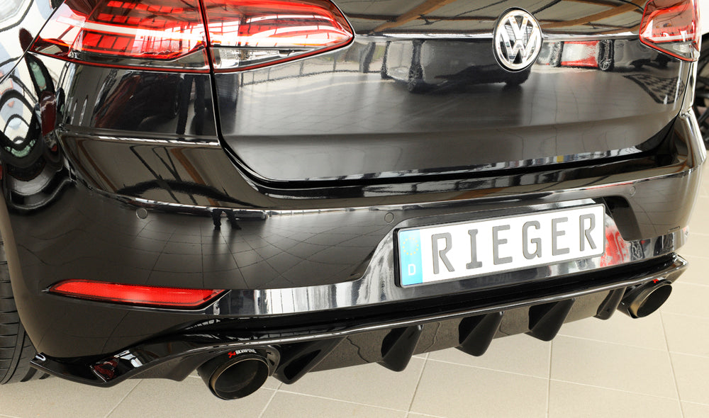 Difusor Rieger Volkswagen Golf mk7.5 GTI